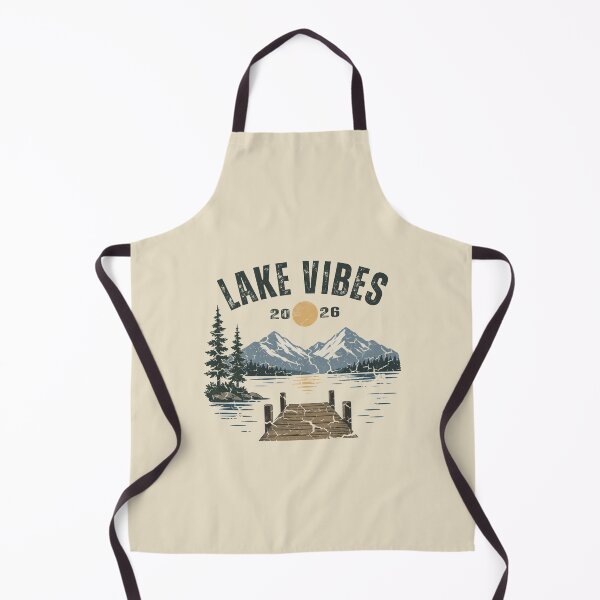 Item preview, Lake Vibes 2026 Retro Grunge Mountain Forest Lake Sunset Vintage Outdoor Gift designed and sold by Artycom.