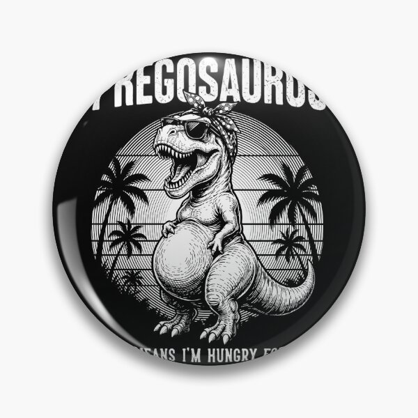 Item preview, Pregosaurus Funny T-Rex Pregnancy Announcement - Hungry For Two designed and sold by haitrieuic96.