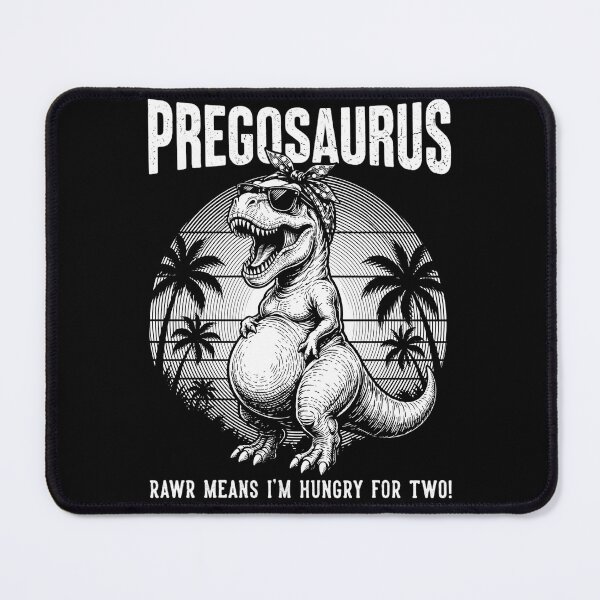 Item preview, Pregosaurus Funny T-Rex Pregnancy Announcement - Hungry For Two designed and sold by haitrieuic96.