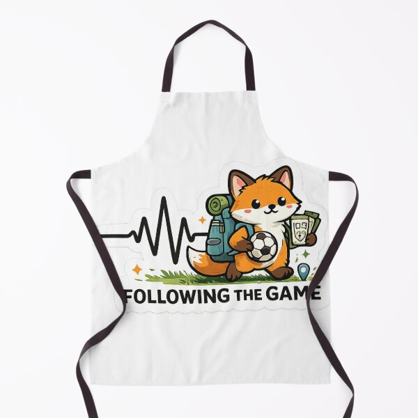 Item preview, Following The Game Fox Sticker designed and sold by ngvault.