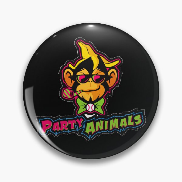 Item preview, Party Animals Fun Monkey Primate Celebration For Friends designed and sold by AmaXONIC.