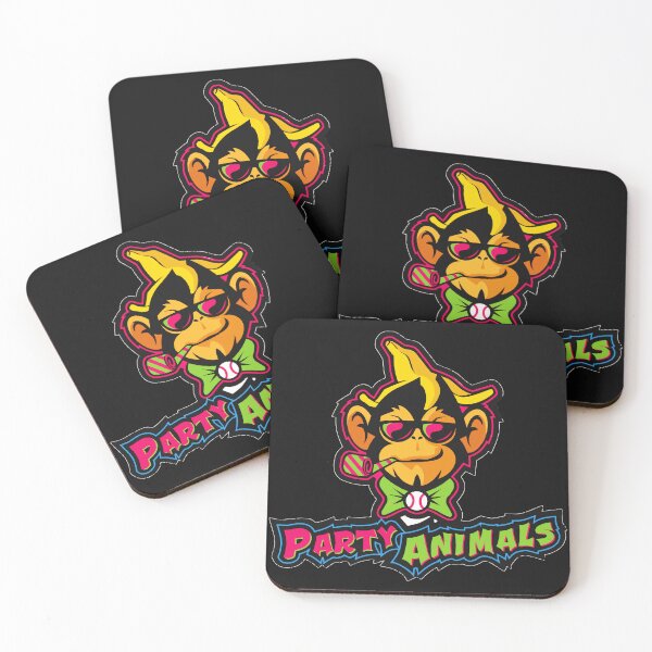 Item preview, Party Animals Fun Monkey Primate Celebration For Friends designed and sold by AmaXONIC.