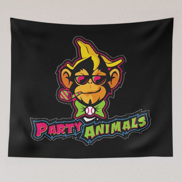 Item preview, Party Animals Fun Monkey Primate Celebration For Friends designed and sold by AmaXONIC.