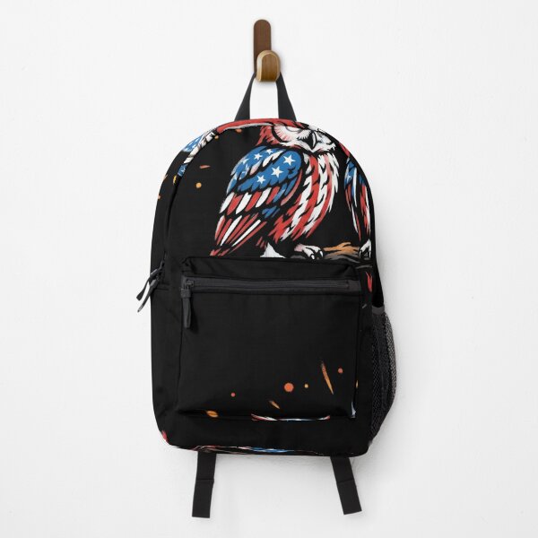 Item preview, Patriotic American Flag Owls On Branch Shirt designed and sold by TeNovaStudio ⭐⭐⭐⭐⭐.