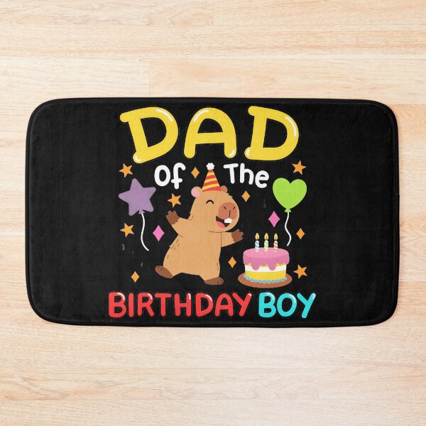 Item preview, Dad Of The Birthday Boy Capybara Father Son Celebration designed and sold by AmaXONIC.