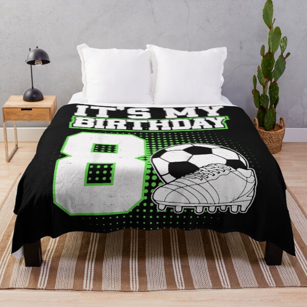 Item preview, It's My Birthday 8 Eight Year Old Soccer Player Birthday Kids Sports designed and sold by AmaXONIC.