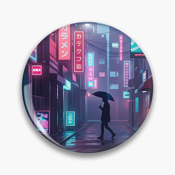 Item preview, Neo Tokyo Alley: Cyberpunk Neon Rain & Street Life designed and sold by Neo Tokio.