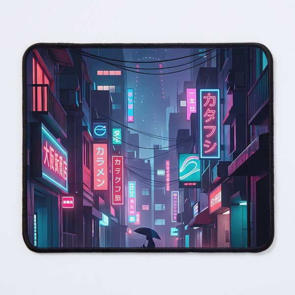 Item preview, Neo Tokyo Alley: Cyberpunk Neon Rain & Street Life designed and sold by Neo Tokio.