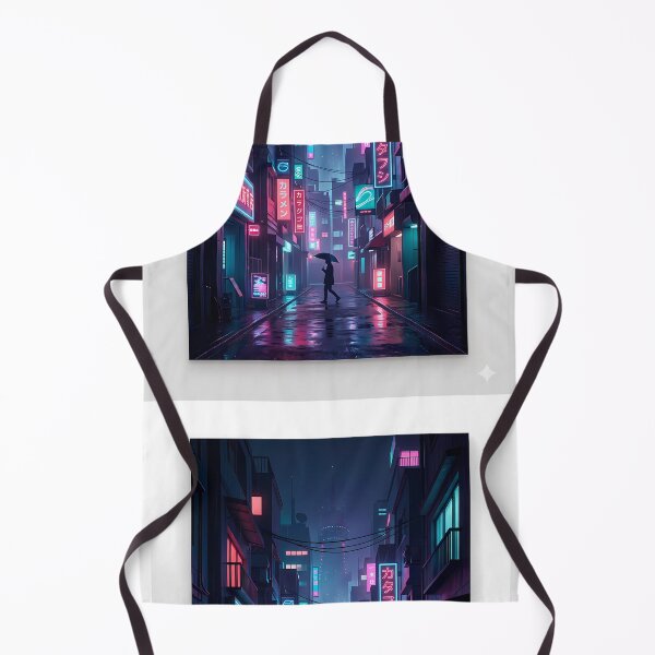 Item preview, Neo Tokyo Alley: Cyberpunk Neon Rain & Street Life designed and sold by Neo Tokio.