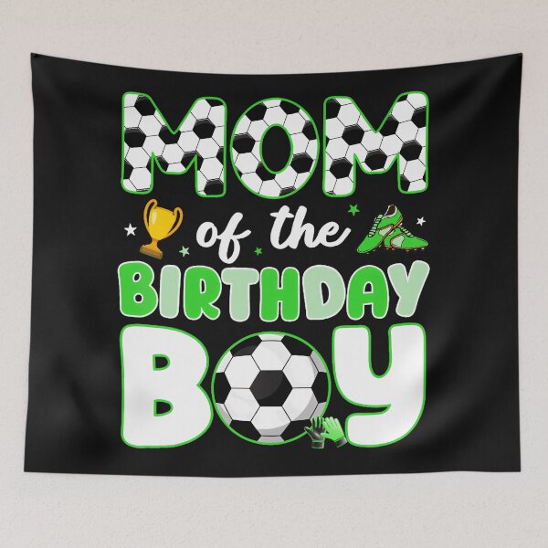 Item preview, Mom Of The Birthday Boy Soccer Mother Football Celebration designed and sold by AmaXONIC.