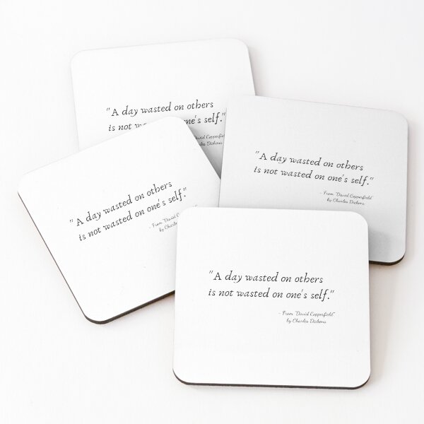 Item preview, A Quote from "David Copperfield" by Charles Dickens designed and sold by Poemit.