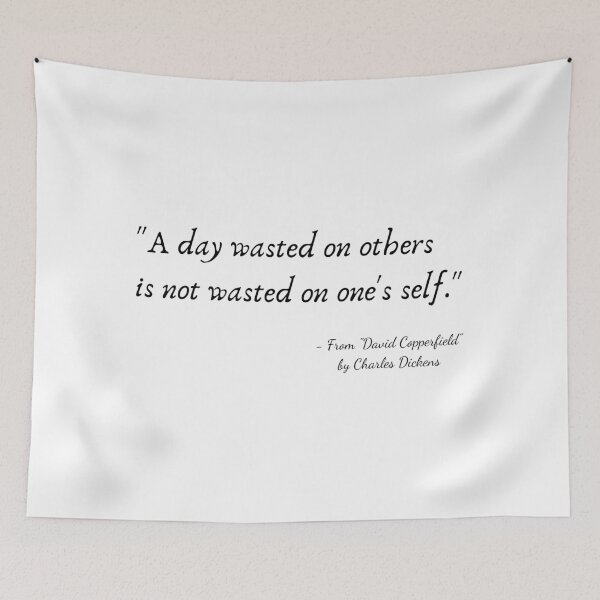 Item preview, A Quote from "David Copperfield" by Charles Dickens designed and sold by Poemit.