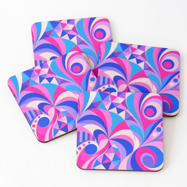 Item preview, vivid mosaic pattern designed and sold by saqui-com.