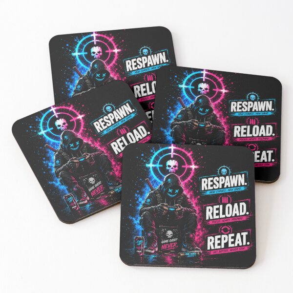 Item preview, Respawn, Reload, Repeat. designed and sold by Peter Kaul.