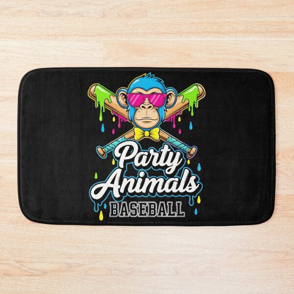 Item preview, Party Animals Baseball Player Fan Coach Team designed and sold by AmaXONIC.