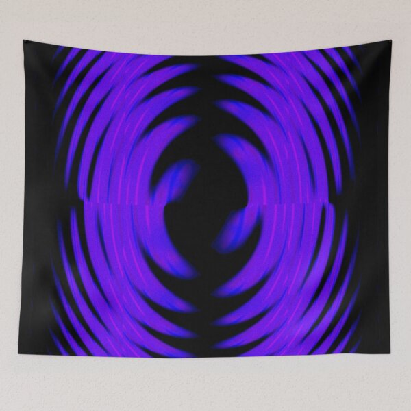 Item preview, Abstract Pattern "A dark blue pen" designed and sold by Gluecknika.