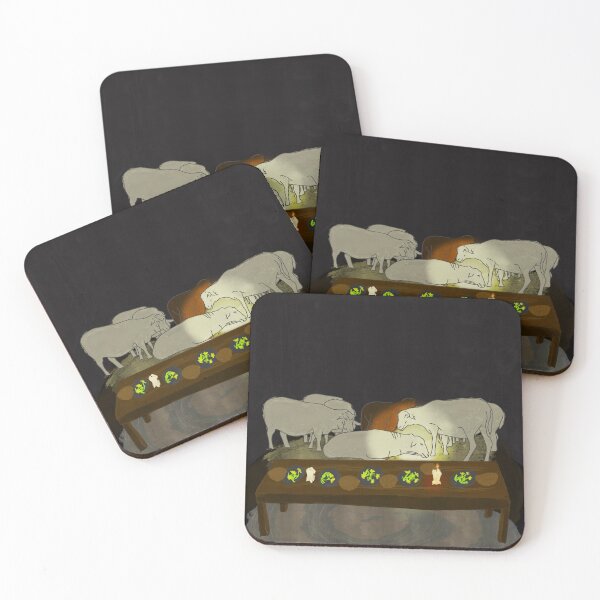 Item preview, The Last Supper, but it's sheep. designed and sold by mousse-tache.