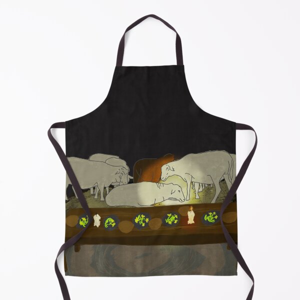 Item preview, The Last Supper, but it's sheep. designed and sold by mousse-tache.