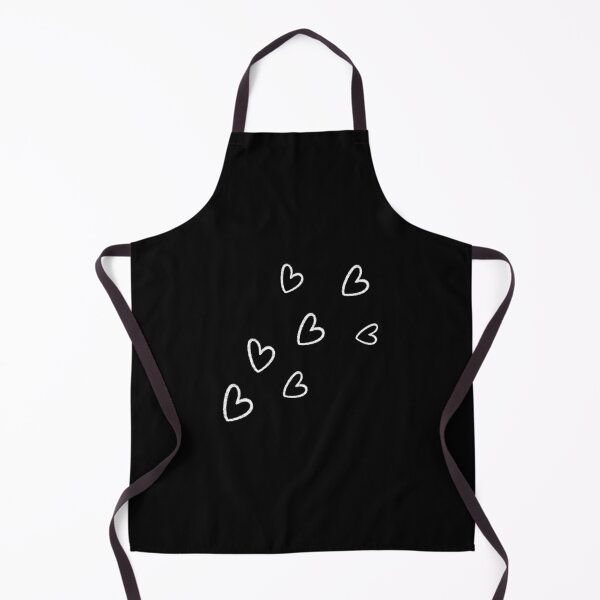 Item preview, Minimalist Floating White Chalk Heart Outlines designed and sold by somimalikkk.