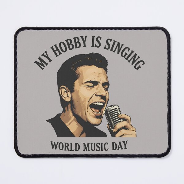 Item preview, Vintage Retro Man Singer - 1950s Rock n' Roll Culture designed and sold by Art-Arcade6.