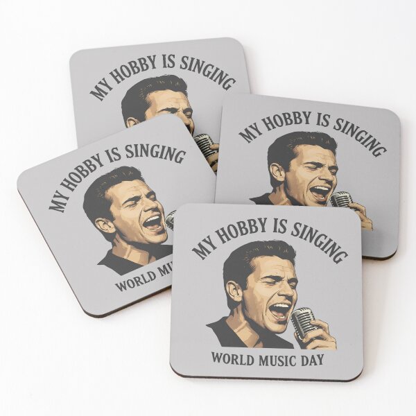 Item preview, Vintage Retro Man Singer - 1950s Rock n' Roll Culture designed and sold by Art-Arcade6.