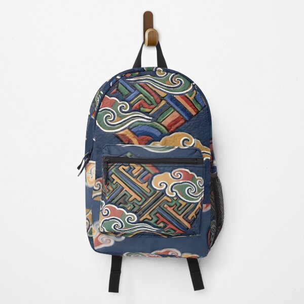 Item preview, Korean Traditional Dancheong Lotus Pattern - Aesthetic Art designed and sold by SOOstudio73.