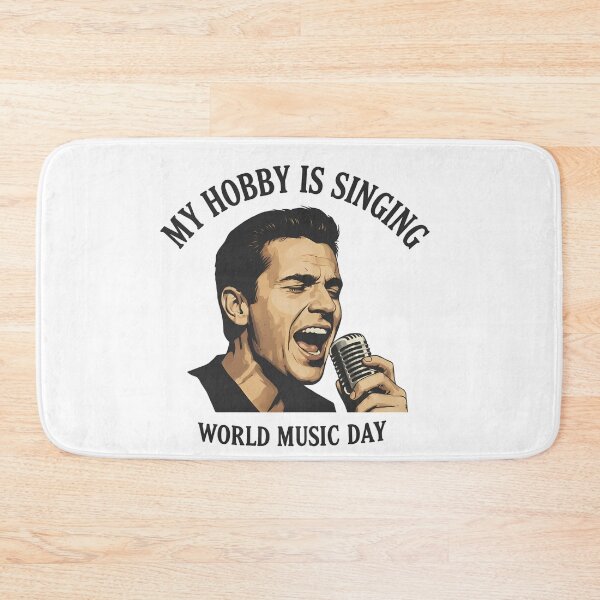 Item preview, Vintage Retro Man Singer - 1950s Rock n' Roll Culture designed and sold by Art-Arcade6.