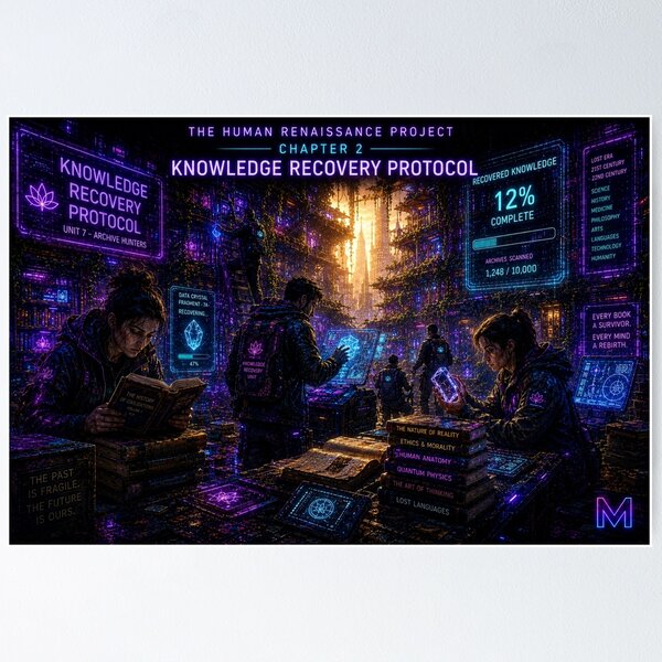 Item preview, Knowledge Recovery Protocol – Human Renaissance Chapter 2 designed and sold by bbbpetr100.