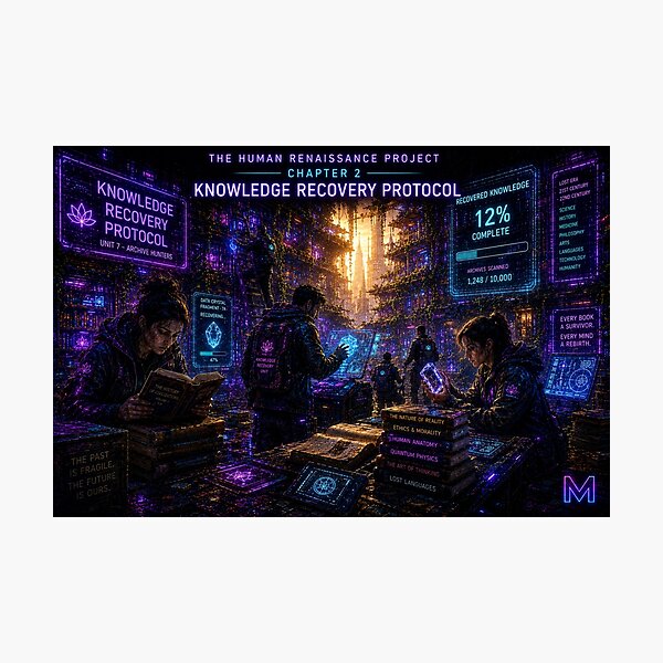 Item preview, Knowledge Recovery Protocol – Human Renaissance Chapter 2 designed and sold by bbbpetr100.