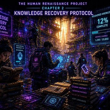 Artwork thumbnail, Knowledge Recovery Protocol – Human Renaissance Chapter 2 by bbbpetr100