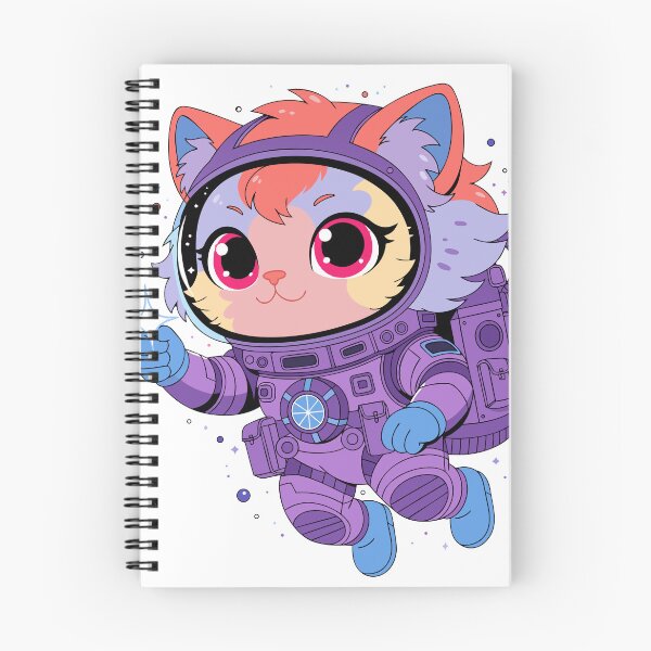 Item preview, Cute Astronaut Cat Space Adventure Sticker designed and sold by inkfusionhub99.