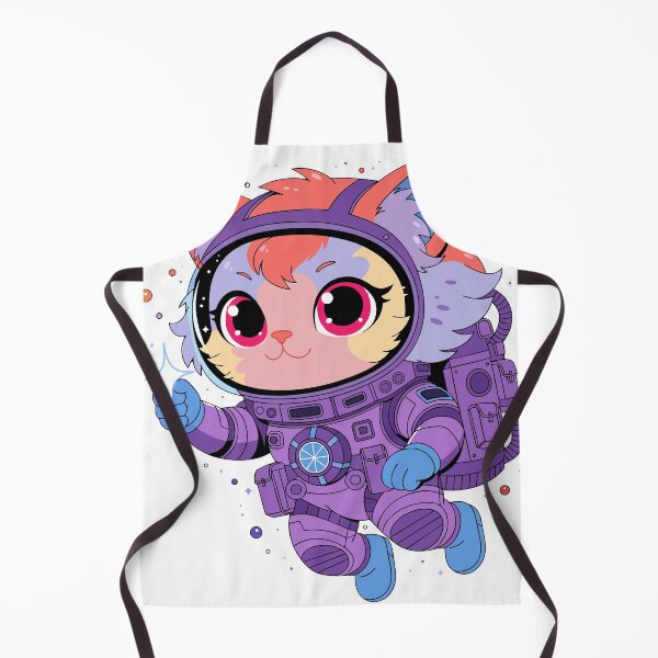 Item preview, Cute Astronaut Cat Space Adventure Sticker designed and sold by inkfusionhub99.