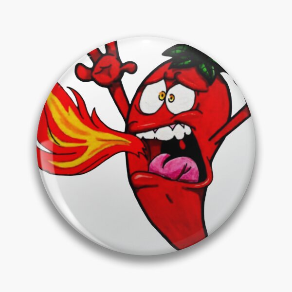 Item preview, Flaming Chili Pepper designed and sold by Buscadshop.