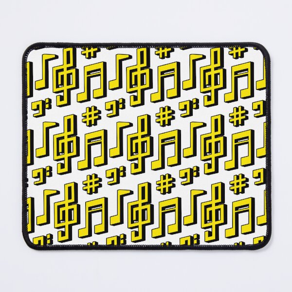 Item preview, Patrón de notas musicales angulares y en bloques designed and sold by PILANTROP.