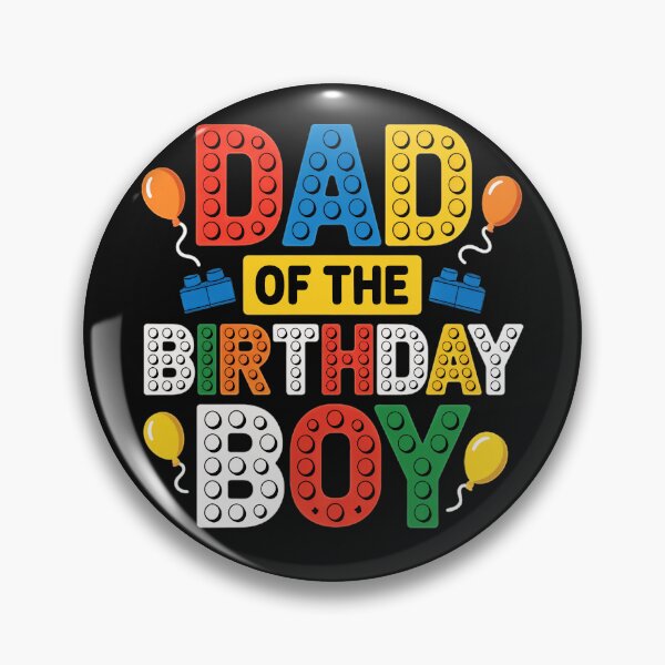 Item preview, Dad Of The Birthday Boy Proud Father Celebration designed and sold by AmaXONIC.