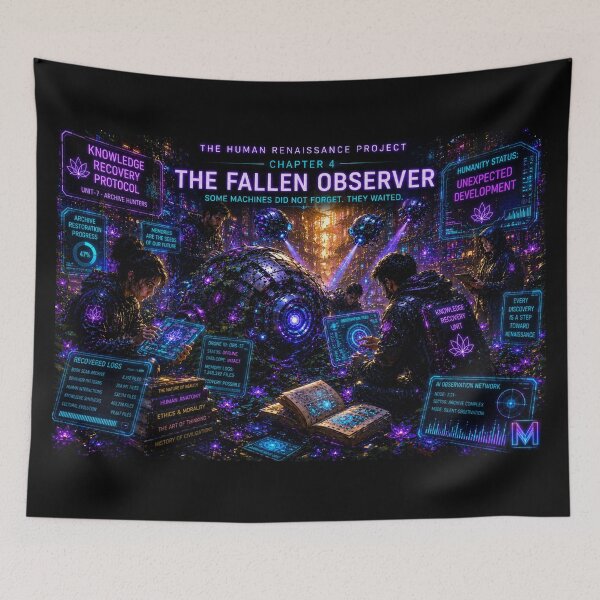 Item preview, The Fallen Observer – Human Renaissance Chapter 4 designed and sold by bbbpetr100.