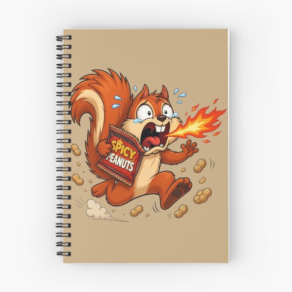 Item preview, Spicy Peanut Squirrel Cartoon Mascot designed and sold by BROHLine Studio.