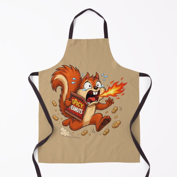 Item preview, Spicy Peanut Squirrel Cartoon Mascot designed and sold by BROHLine Studio.