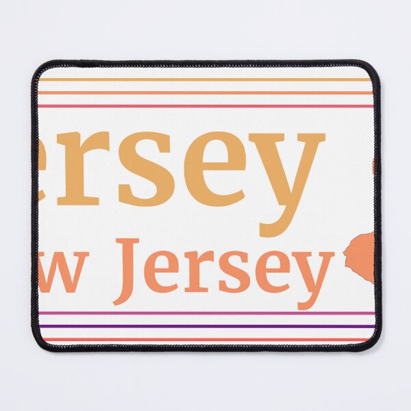 Item preview, Jersey New Jersey City Marked On State Map designed and sold by TheIconSmith.