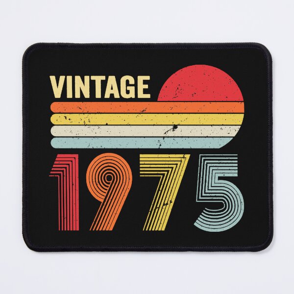 Item preview, Vintage 1975 Birthday Gift Born Seventies designed and sold by AmaXONIC.