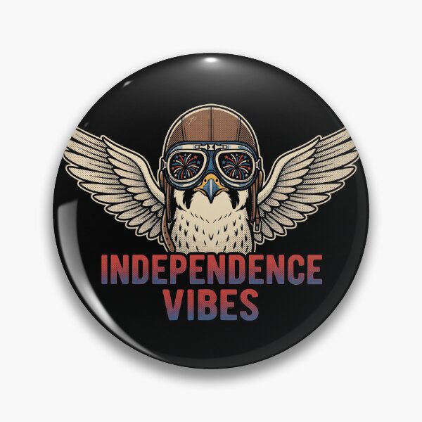 Item preview, Independence Vibes Patriotic Bald Eagle Aviator Shirt designed and sold by TeNovaStudio ⭐⭐⭐⭐⭐.