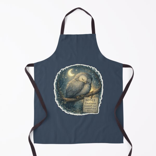 Item preview, Emotional Support Owl Unavailable Today designed and sold by ChirpInc.