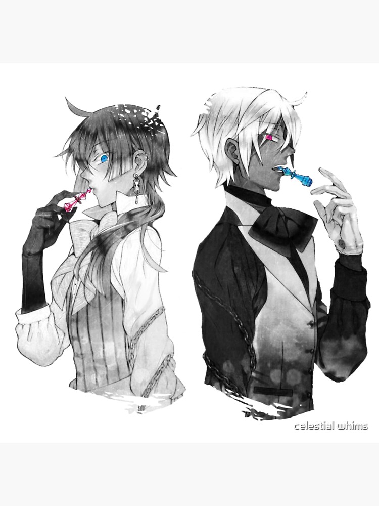 "Vanitas and Noe Archiviste - The Case Study of Vanitas" Sticker by