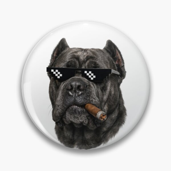 Item preview, Funny Cane Corso Thug Life Dog with Cigar designed and sold by Sierodzyna.