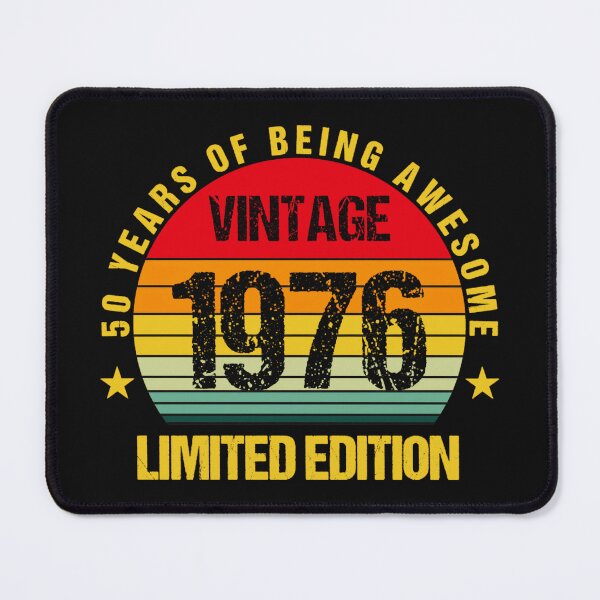 Item preview, 50 Years Of Being Awesome Vintage 1976 Limited Edition 50th Birthday Gift For Men Women designed and sold by AmaXONIC.