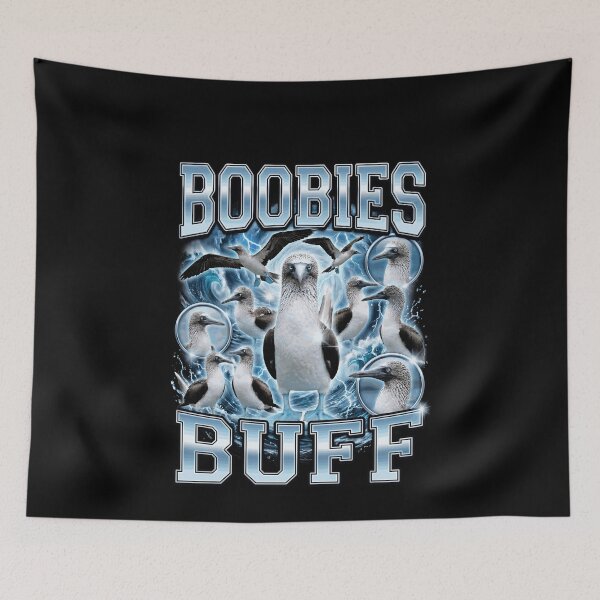 Item preview, Blue Footed Booby Boobies Wildlife Humor designed and sold by elderberry.