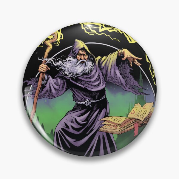 Item preview, Wizard Character Class #02 - Dark Fantasy DnD Art designed and sold by Vistory Studio.