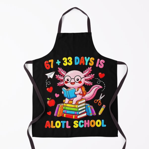 Item preview, 67 + 33 Days Is Alotl School Axolotl 100th Day Of School Student Teacher designed and sold by AmaXONIC.