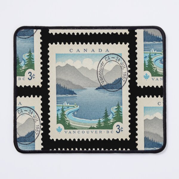 Item preview, Vancouver Canada Coastal Postage Stamp Travel Sticker designed and sold by stickercuffs.