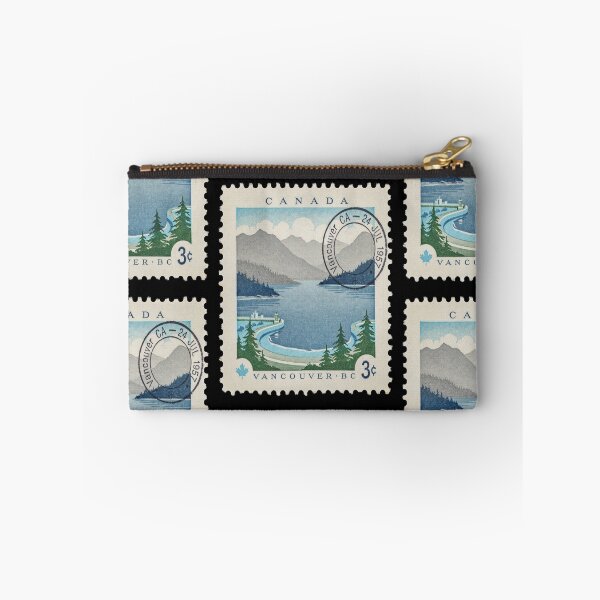 Item preview, Vancouver Canada Coastal Postage Stamp Travel Sticker designed and sold by stickercuffs.